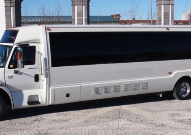 32-Passenger Limo Party Bus Photo