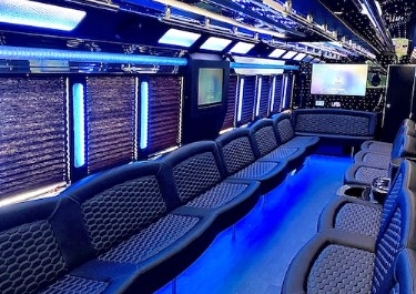 32-Passenger Limo Party Bus Photo