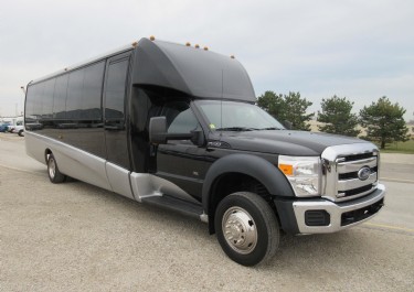 22-Passenger Limo Party Bus Photo