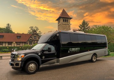 22-Passenger Limo Party Bus Photo